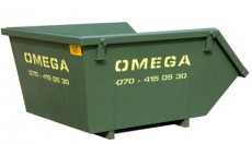 Omega Containers - 3m3 open afzetcontainer