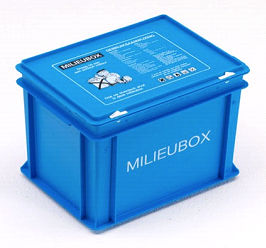 De milieuboxen van Omega Containers voor uw klein chemisch afval
