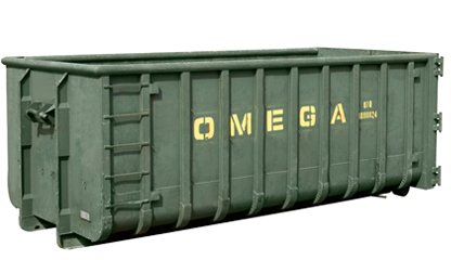 Omega Containers - 40 m3 open afzetcontainer