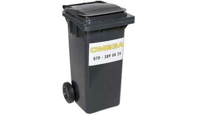 Omega Containers - 120 liter rolcontainer kunststof